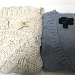Two beautiful sweaters.